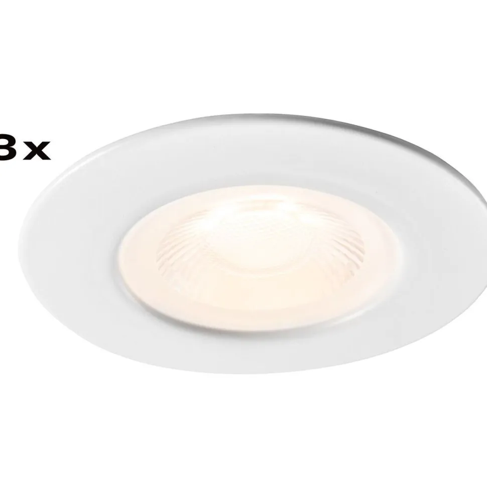 Alasvalo Airam Fio fix, IP44, 6W/930 540lm 3000K, himmennettävä, musta, 3kpl