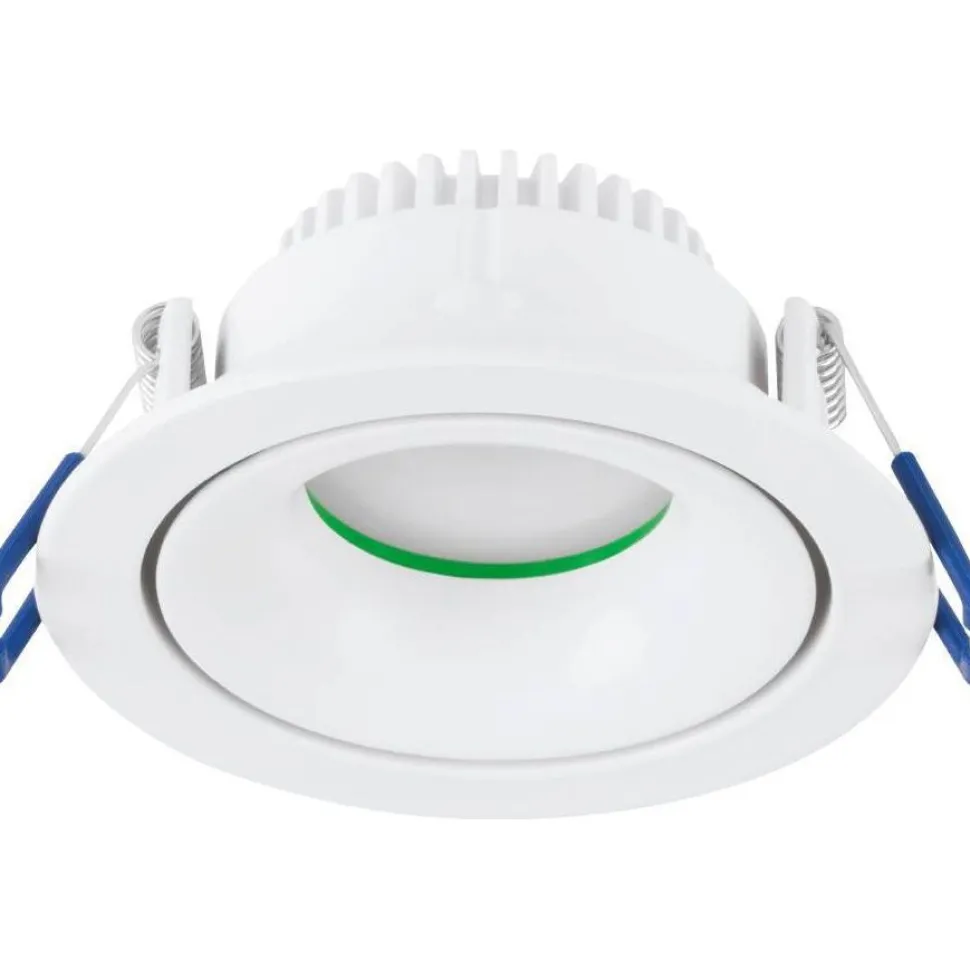 Alasvalo Eglo Arenals LED Ø9.2cm valkoinen