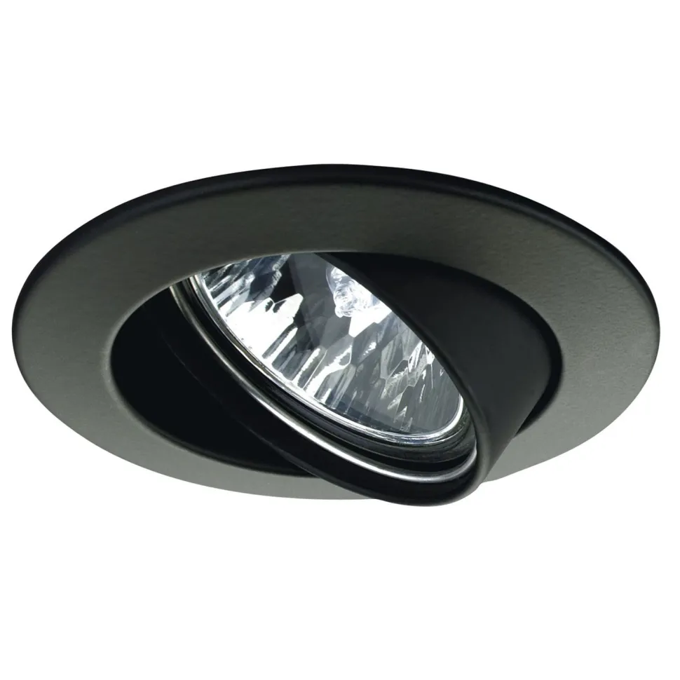Alasvalo Premium Line 50W Ø 83 mm musta suunnattava