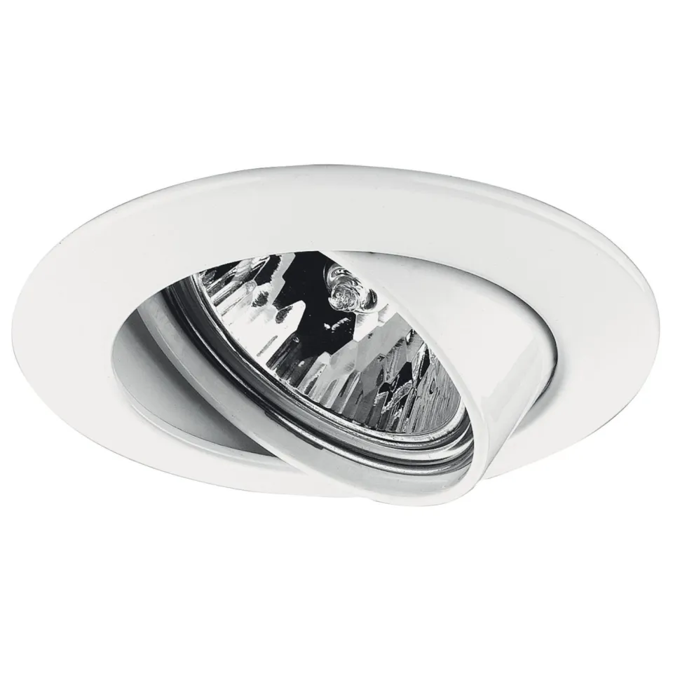 Alasvalo Premium Line 50W Ø 83 mm valkoinen suunnattava