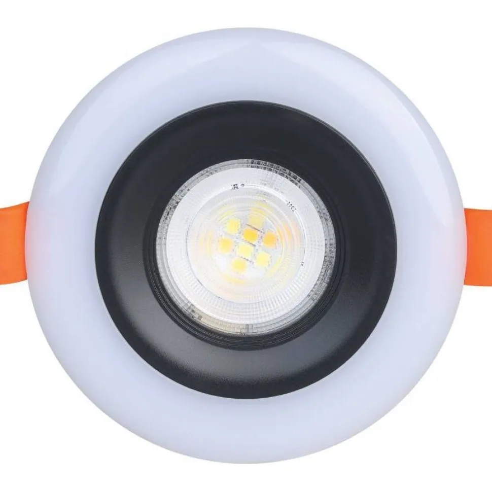 Alasvalosarja 3 x Eglo Calonge RGB LED Ø9.8cm valkoinen
