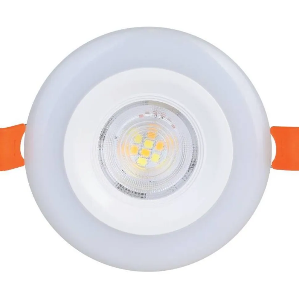 Alasvalosarja 3 x Eglo Calonge RGB LED Ø9.8cm valkoinen