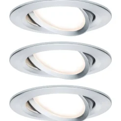 Alasvalosetti Paulmann Nova Ø84mm himmennettävä suunnattava alumiini