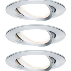 Alasvalosetti Paulmann Nova Ø84mm suunnattava alumiini