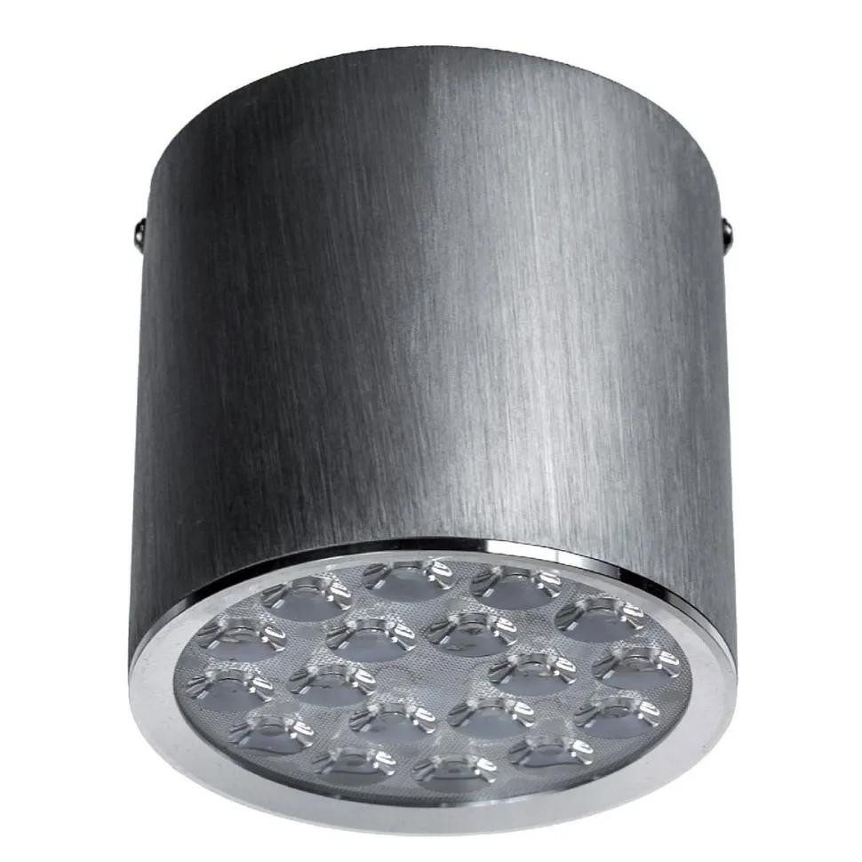 Alasvalo Spectrum Chloe 18LED 18W 60° Ø124x125mm alumiini, eri värilämpötiloja