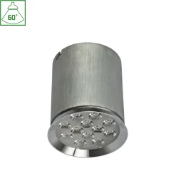 Alasvalo Spectrum Chloe 12LED 12W 60° Ø107.5x120mm alumiini, eri värilämpötiloja