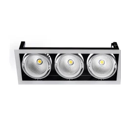 Alasvalo Spectrum Modern Day 3x1LED COB Citizen 40° 188x498x180mm 3x27W 3000K valkoinen