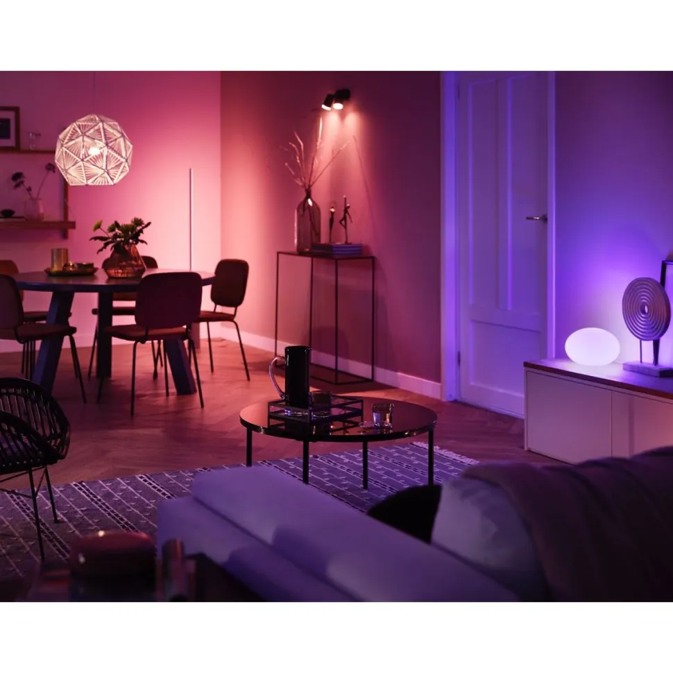 Aloituspakkaus Philips Hue WCA 3 x älylamppu (9W A60 E27) ja Hue-silta