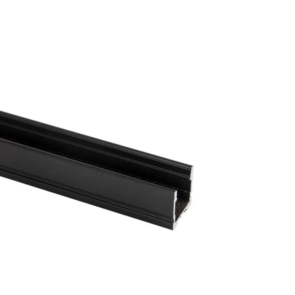 Alumiiniprofiili LED-nauha Hide-a-lite Art High 2m musta