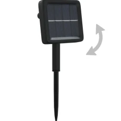 Aurinkoenergia keijuvalot 5 kpl 5x200 LED värikäs sisä/ulko