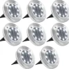 Aurinkoenergia maavalaisimet 8 kpl led valkoinen