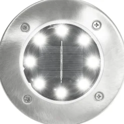 Aurinkoenergia maavalaisimet 8 kpl led valkoinen
