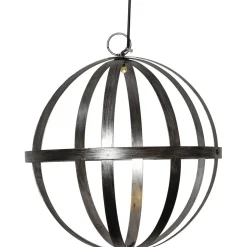 Aurinkokennokoristevalaisin Star Trading Astri 25cm, hopea