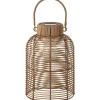 Aurinkokennolyhty House Nordic Brentford, ø20cm, IP44, 300mAH, ruskea