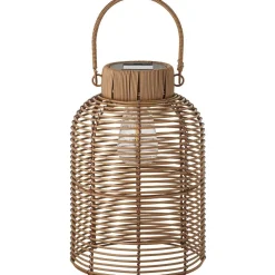 Aurinkokennolyhty House Nordic Brentford, ø20cm, IP44, 300mAH, ruskea