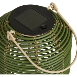 Aurinkokennolyhty House Nordic Crewe, IP44, 1.2V, 300mAh, vihreä