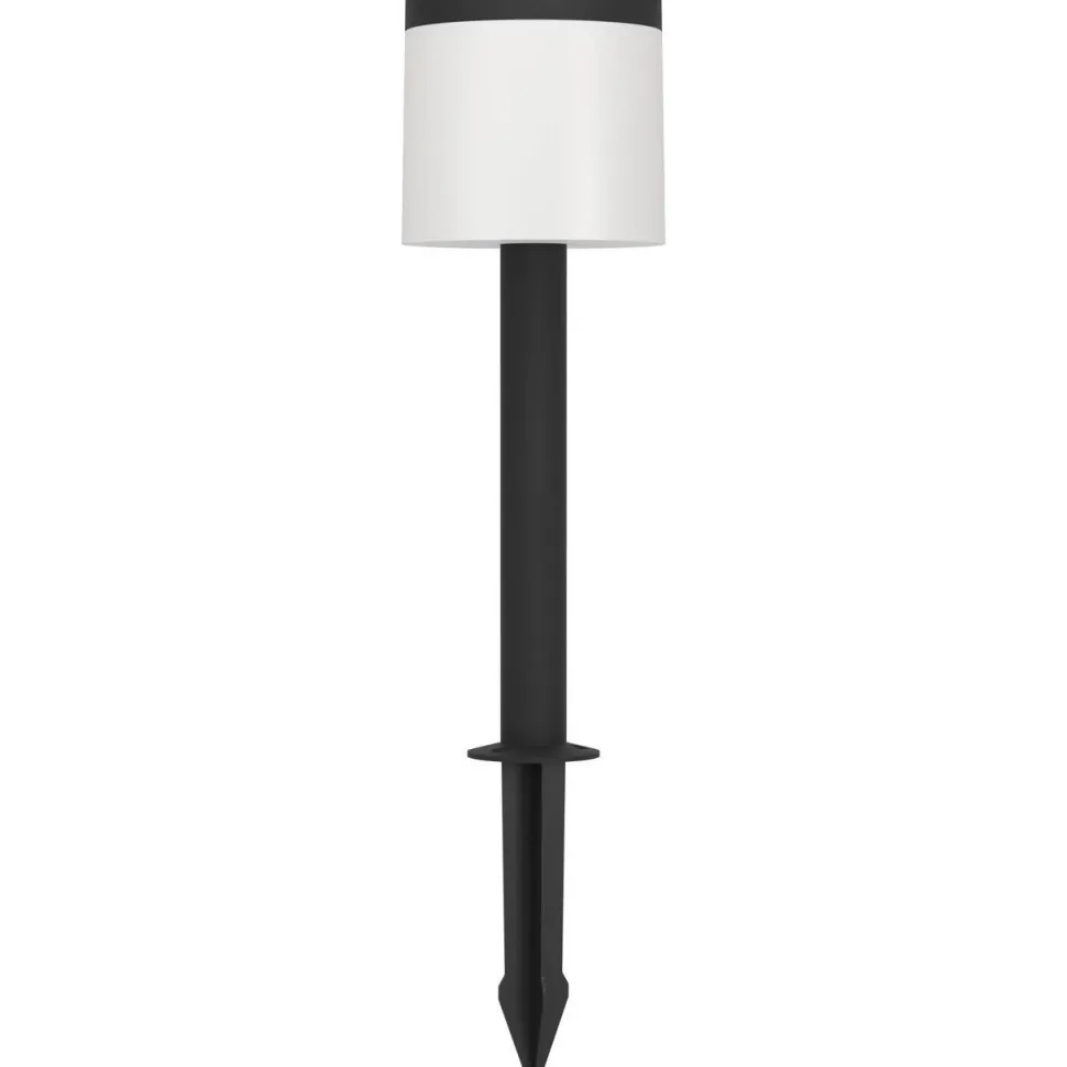 Aurinkokennopylväsvalaisin Eglo Pantete, 65cm, musta/valkoinen
