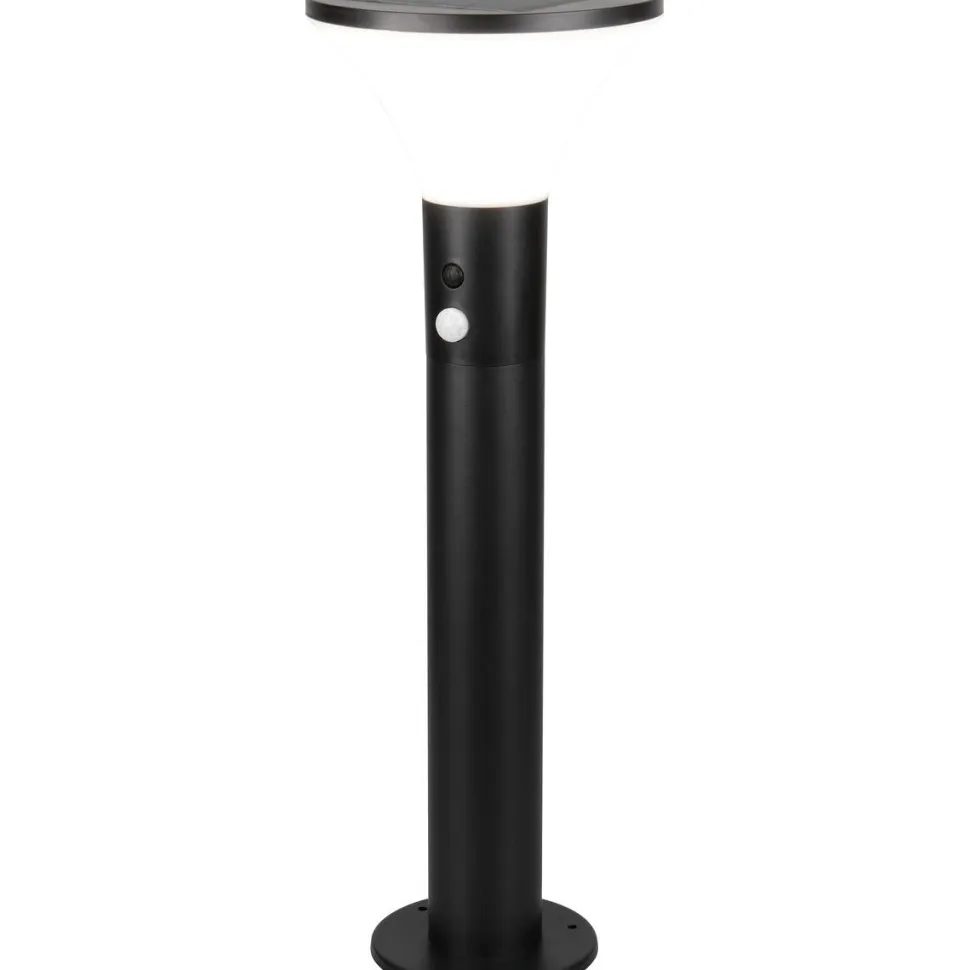 Aurinkokennopylväsvalaisin Trio Gorda Hybrid 50cm musta