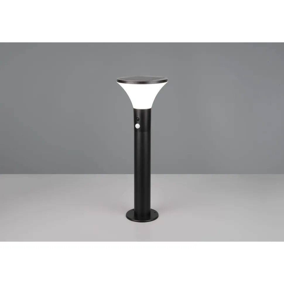 Aurinkokennopylväsvalaisin Trio Gorda Hybrid 50cm musta