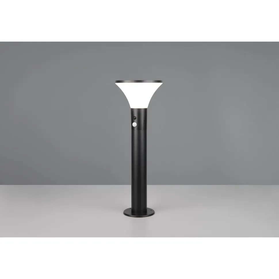 Aurinkokennopylväsvalaisin Trio Gorda Hybrid 50cm musta