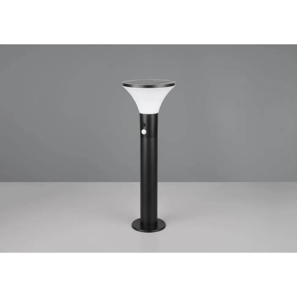Aurinkokennopylväsvalaisin Trio Gorda Hybrid 50cm musta