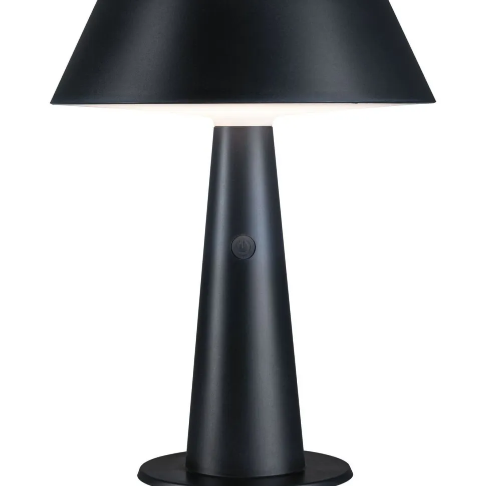Aurinkokennopöytävalaisin Paulmann Soala 30.6cm 2700K 165lm 2.1W USB antrasiitti