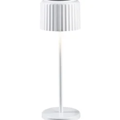 Aurinkokennopöytävalaisin Paulmann Solar Else USB-ladattava IP44 himmennettävä 2700K valkoinen