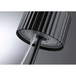 Aurinkokennopöytävalaisin Paulmann Solar Else USB-ladattava IP44 himmennettävä 2700K valkoinen