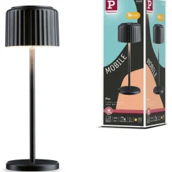 Aurinkokennopöytävalaisin Paulmann Solar Else USB-ladattava IP44 himmennettävä 2700K valkoinen