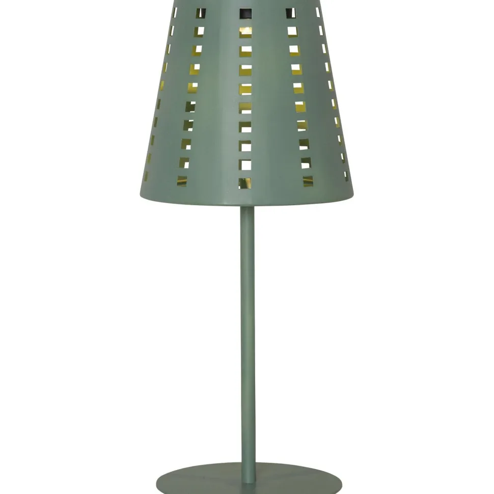 Aurinkokennopöytävalaisin Star Trading Sola, 35cm, musta