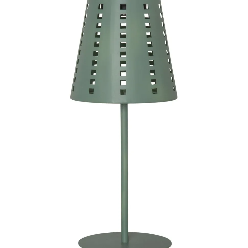 Aurinkokennopöytävalaisin Star Trading Sola, 35cm, musta