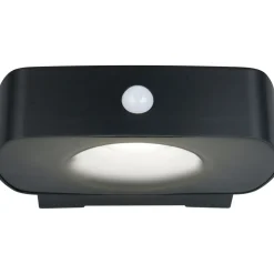 Aurinkokennoseinävalaisin Trio Bilbao Hybrid Solar LED ladattava liike- ja hämärätunnistin ylös/alas 4000K musta