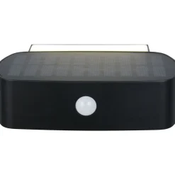 Aurinkokennoseinävalaisin Trio Bilbao Hybrid Solar LED ladattava liike- ja hämärätunnistin ylös/alas 4000K musta