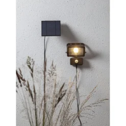 Aurinkokennoseinävalaisin Star Trading Powerspot 160x150x80 mm musta