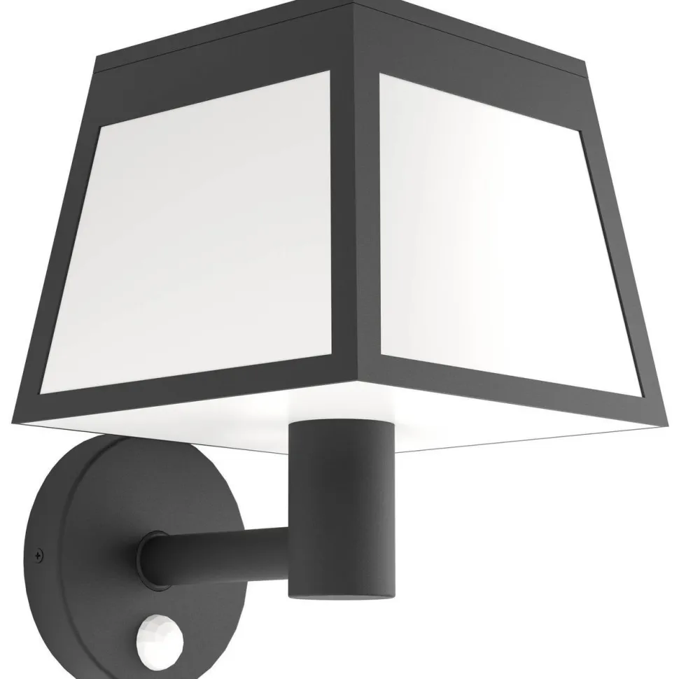 Aurinkokennoseinävalaisin Eglo Altilia, musta/valkoinen