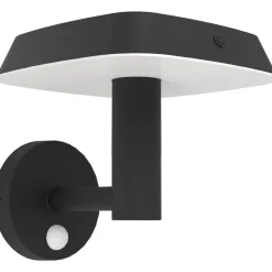 Aurinkokennoseinävalaisin Eglo Dreoli, musta/valkoinen