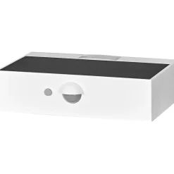Aurinkokennoseinävalaisin liiketunnistimella Osram Endura Style Bricklume 3000K tummanharmaa