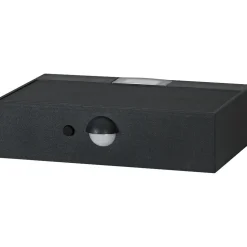 Aurinkokennoseinävalaisin liiketunnistimella Osram Endura Style Bricklume 3000K tummanharmaa