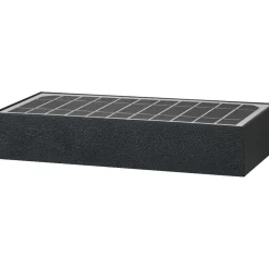 Aurinkokennoseinävalaisin liiketunnistimella Osram Endura Style Bricklume Wide 3000K tummanharmaa