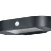 Aurinkokennoseinävalaisin liiketunnistimella Osram Endura Style ovaali 4W 3000K musta