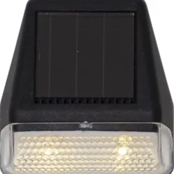 Aurinkokennoseinävalaisin Star Trading Wally Mini, 70x40x75mm, 3kpl, musta