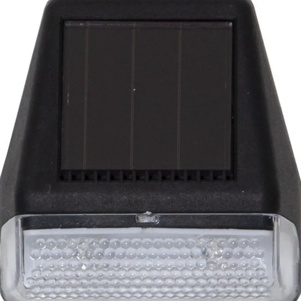 Aurinkokennoseinävalaisin Star Trading Wally Mini, 70x40x75mm, 3kpl, musta