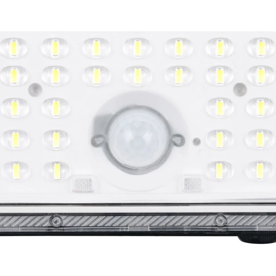 Aurinkokennoseinävalaisin Trio Acora LED liiketunnistin 4000K mattamusta