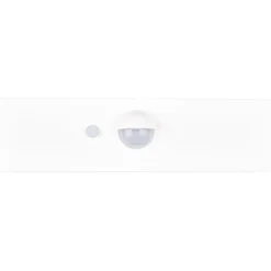 Aurinkokennoseinävalaisin Trio Elvas LED, liike- ja hämärätunnistin, mattamusta