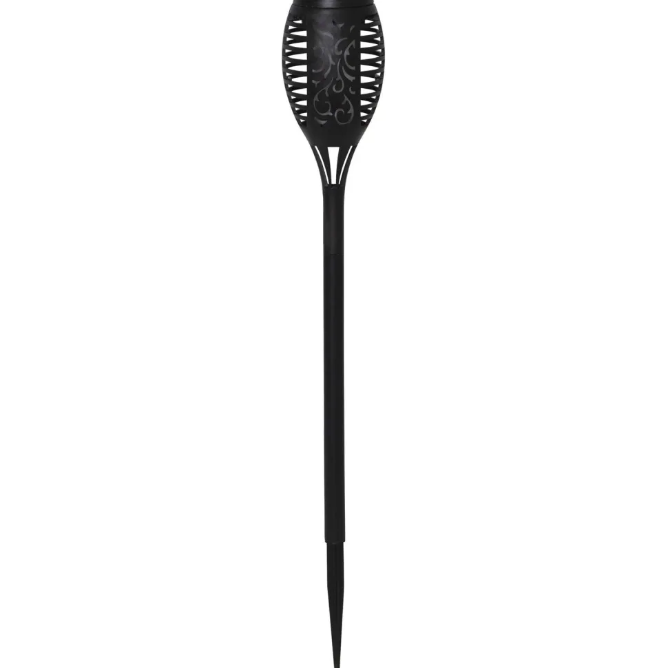 Aurinkokennovalaisin Star Trading Flame Mini, 70x70x400mm, 3kpl, musta