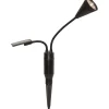 Aurinkokennovalaisin Star Trading Powerspot, 60x60x340mm, musta