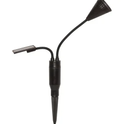 Aurinkokennovalaisin Star Trading Powerspot, 60x60x340mm, musta