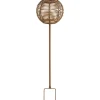 Aurinkokennovalaisin House Nordic Carlisle, IP44, 1.2V, 600mAh, ruskea