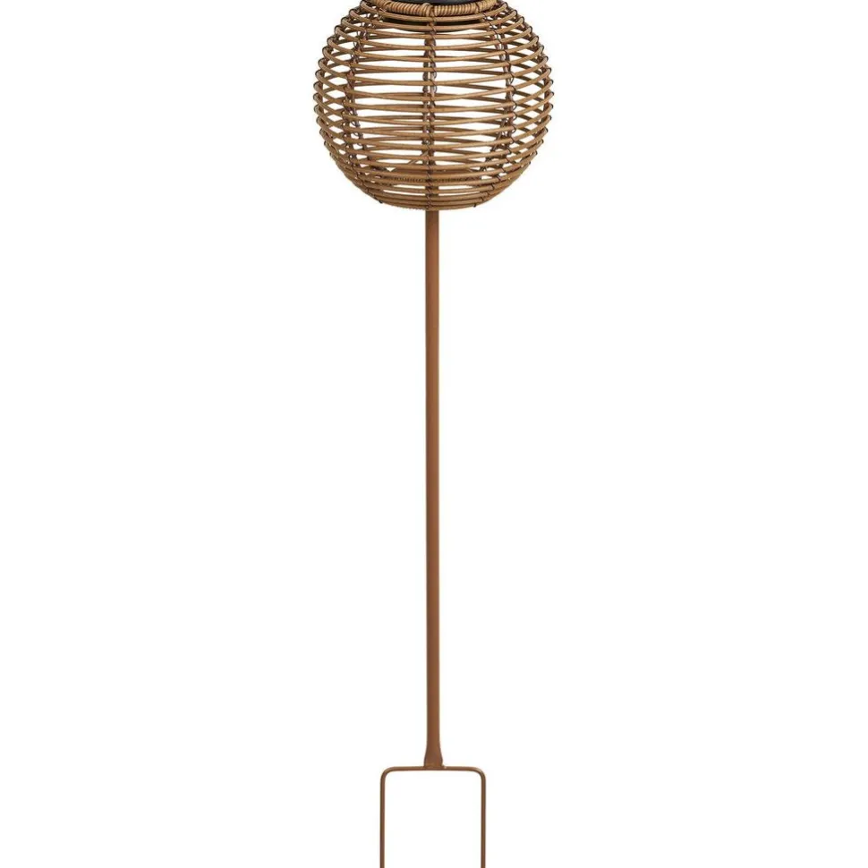 Aurinkokennovalaisin House Nordic Carlisle, IP44, 1.2V, 600mAh, ruskea