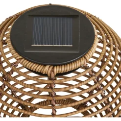 Aurinkokennovalaisin House Nordic Carlisle, IP44, 1.2V, 600mAh, ruskea